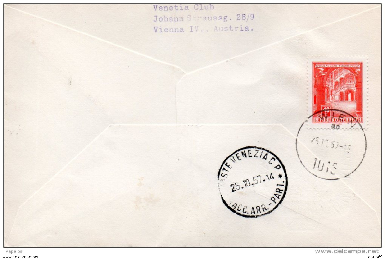 1967  LETTERA - FDC