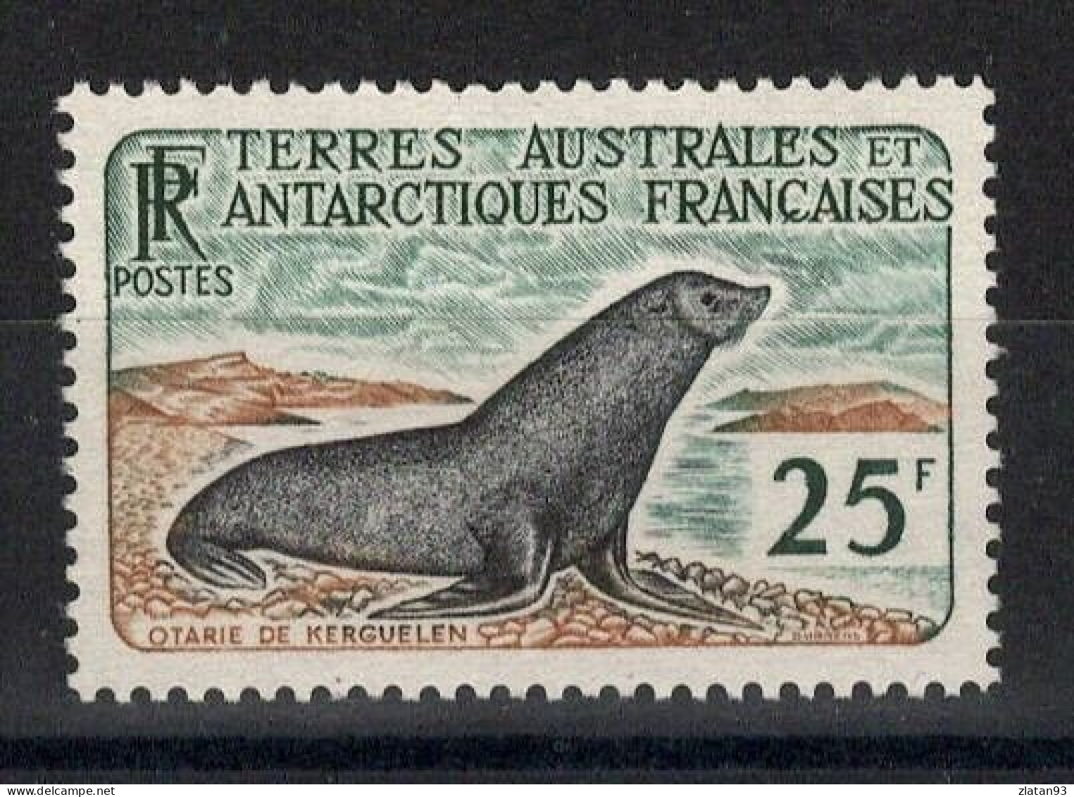 TERRES AUSTRALES Et ANTARCTIQUES FRANCAISES N°16  Otarie NEUF(*) - Unused Stamps