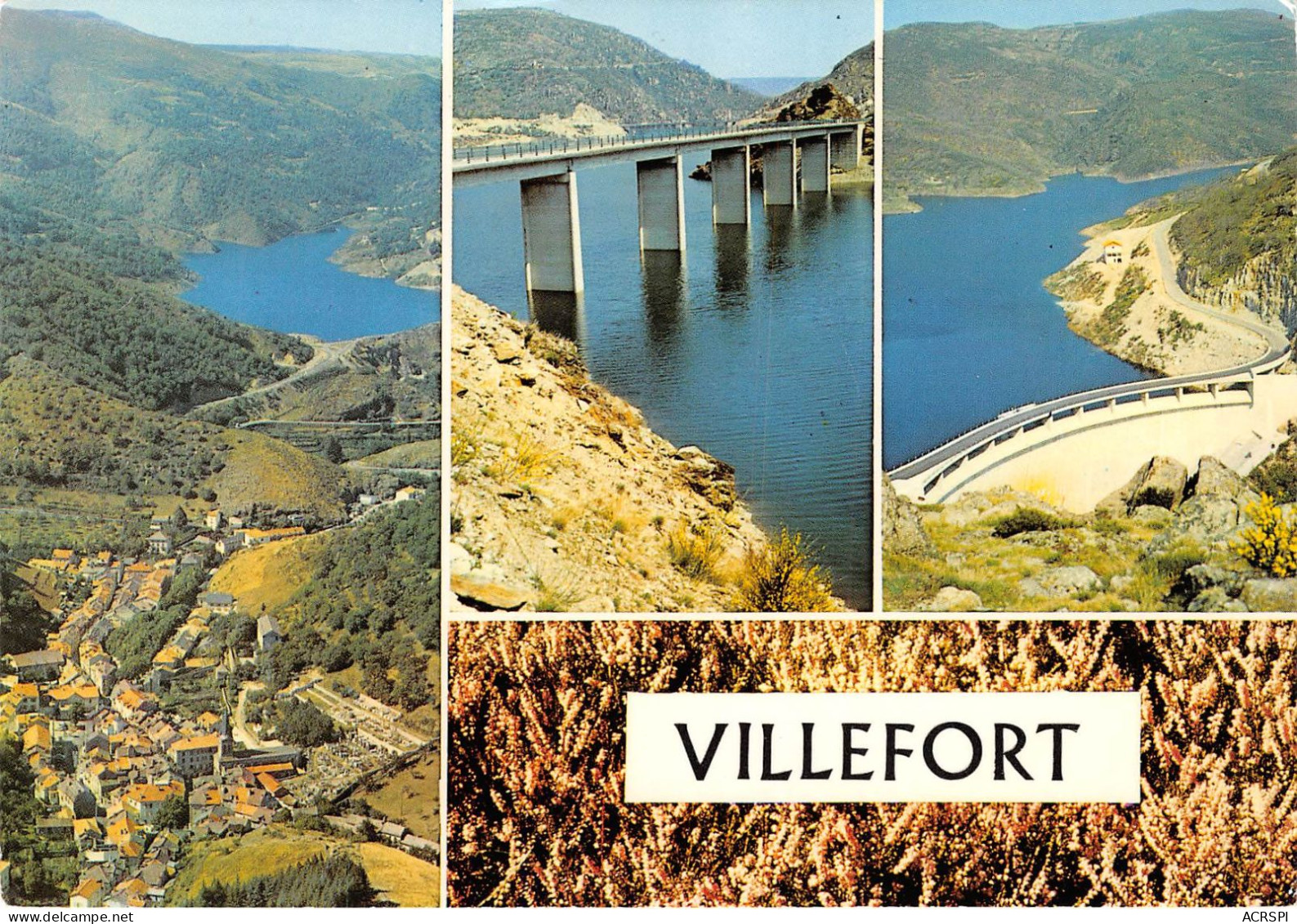 VILLEFORT Alt 610m 20(scan Recto-verso) MA810 - Villefort