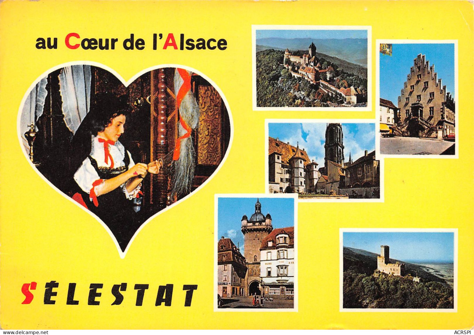 Au Coeur De L Alsace SELESTAT 11(scan Recto-verso) MA804 - Selestat