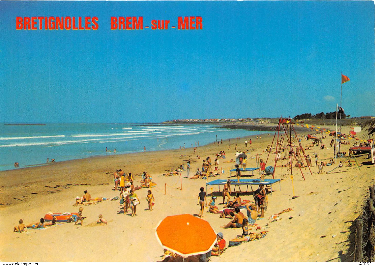 BRETIGNOLLES BREM SUR MER La Plage 28(scan Recto-verso) MA828 - Bretignolles Sur Mer