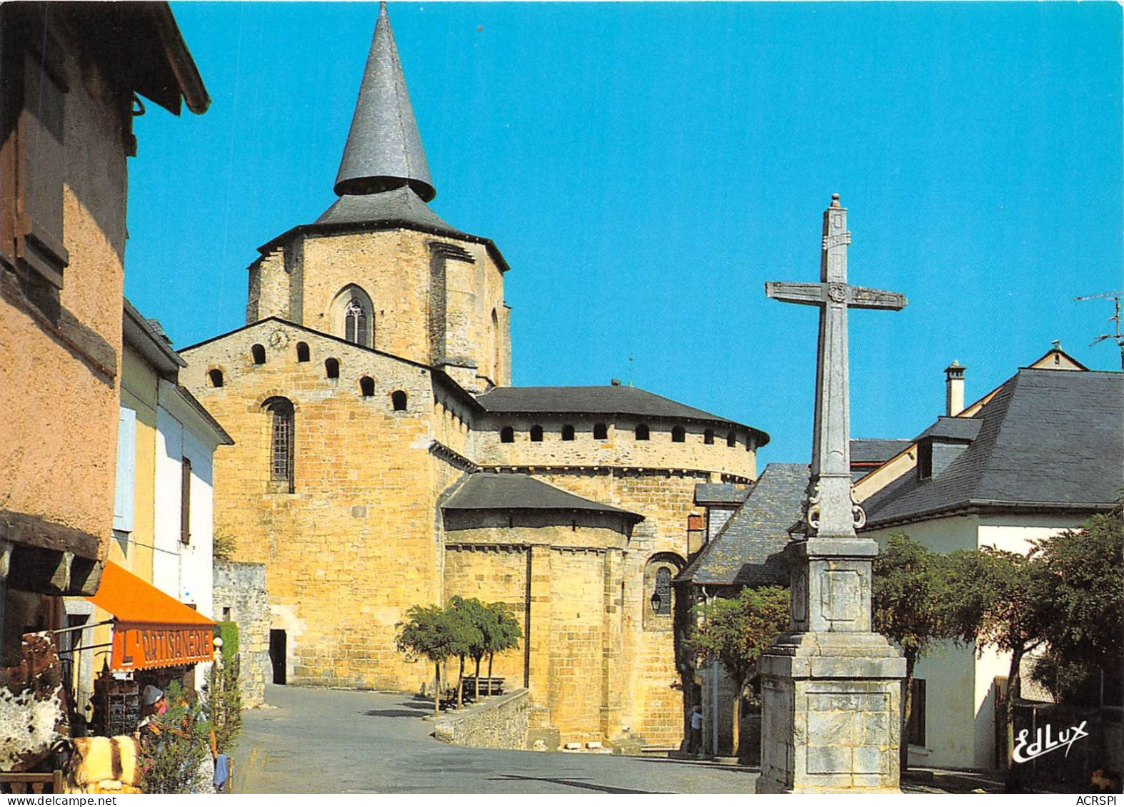 Environs D ARGELES GAZOST SAINT SAVIN L Eglise Abbatiale XIe Et XIIe S 6(scan Recto-verso) MA818 - Argeles Gazost