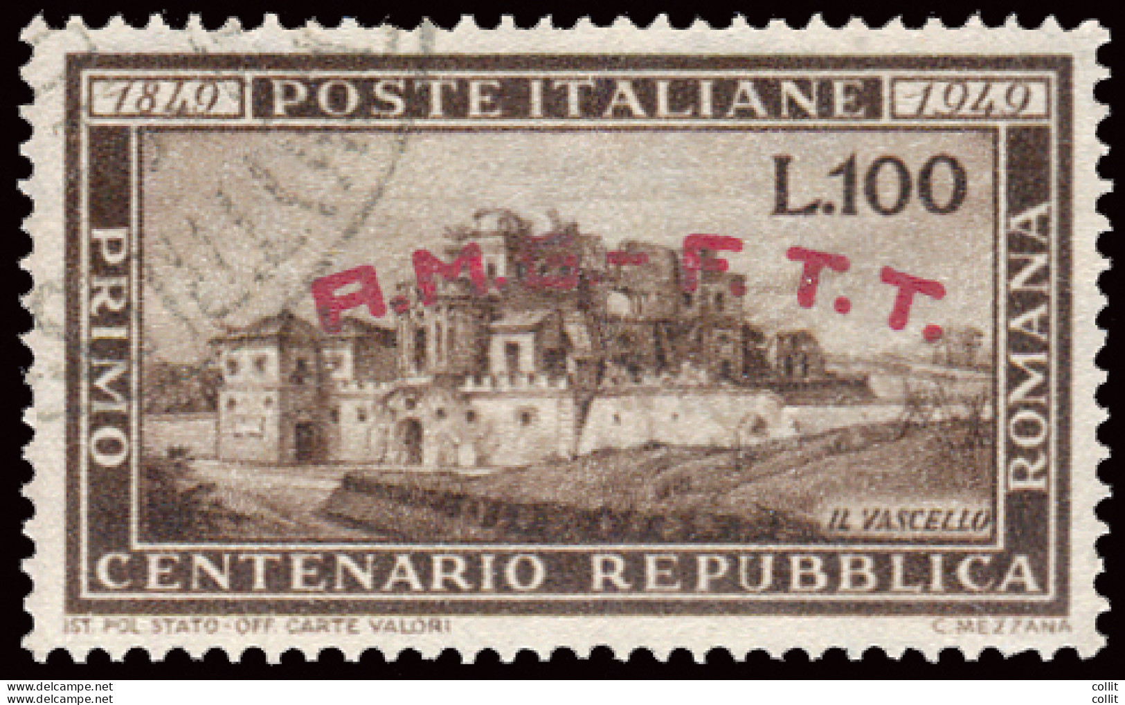 Trieste Repubblica Romana Con Annullo Non Deturpante - Mint/hinged