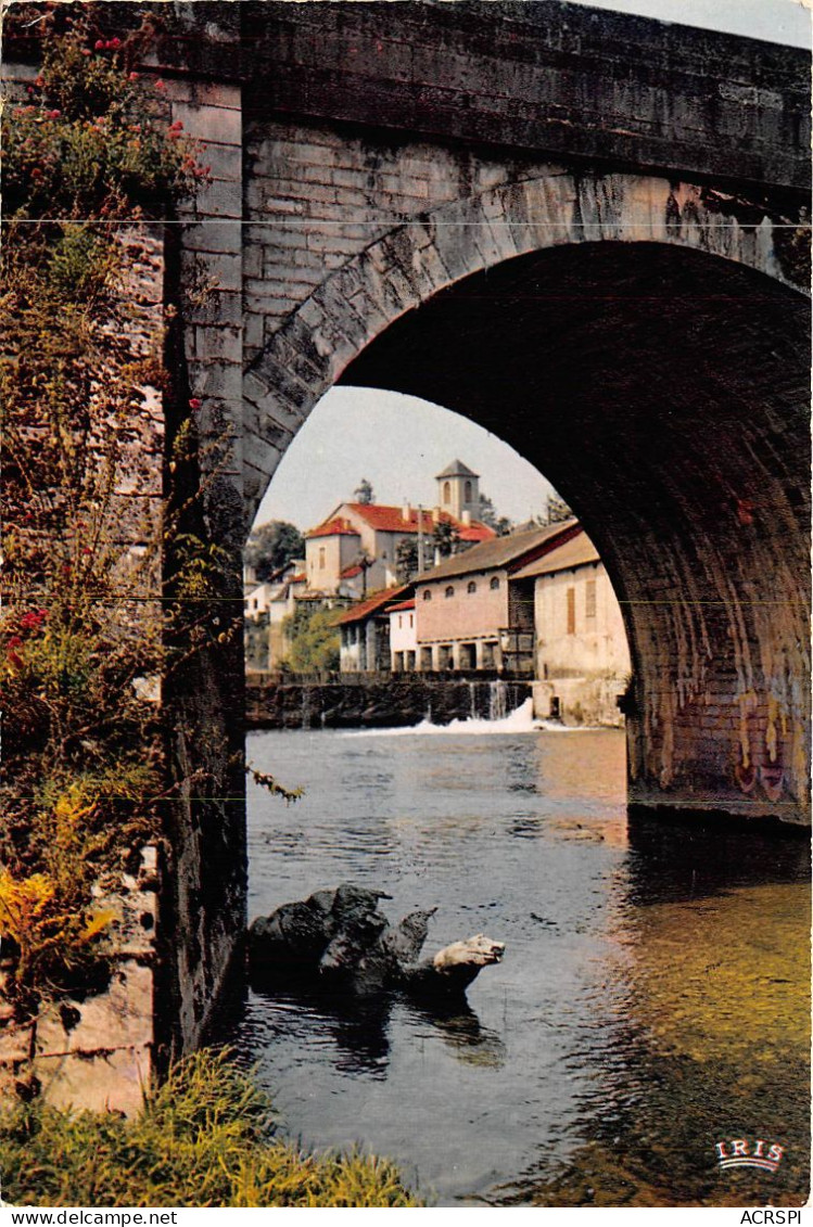 SAINT PALAIS L Eglise Et Le Pont Sur La Bidouze 3(scan Recto-verso) MA840 - Saint Palais