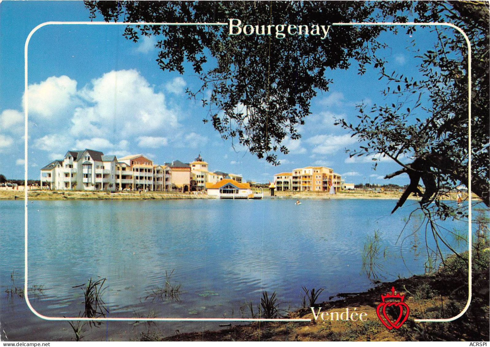 TALMONT ST HILAIRE BOURGENAY  Le Village Du Lac 14(scan Recto-verso) MA836 - Talmont Saint Hilaire