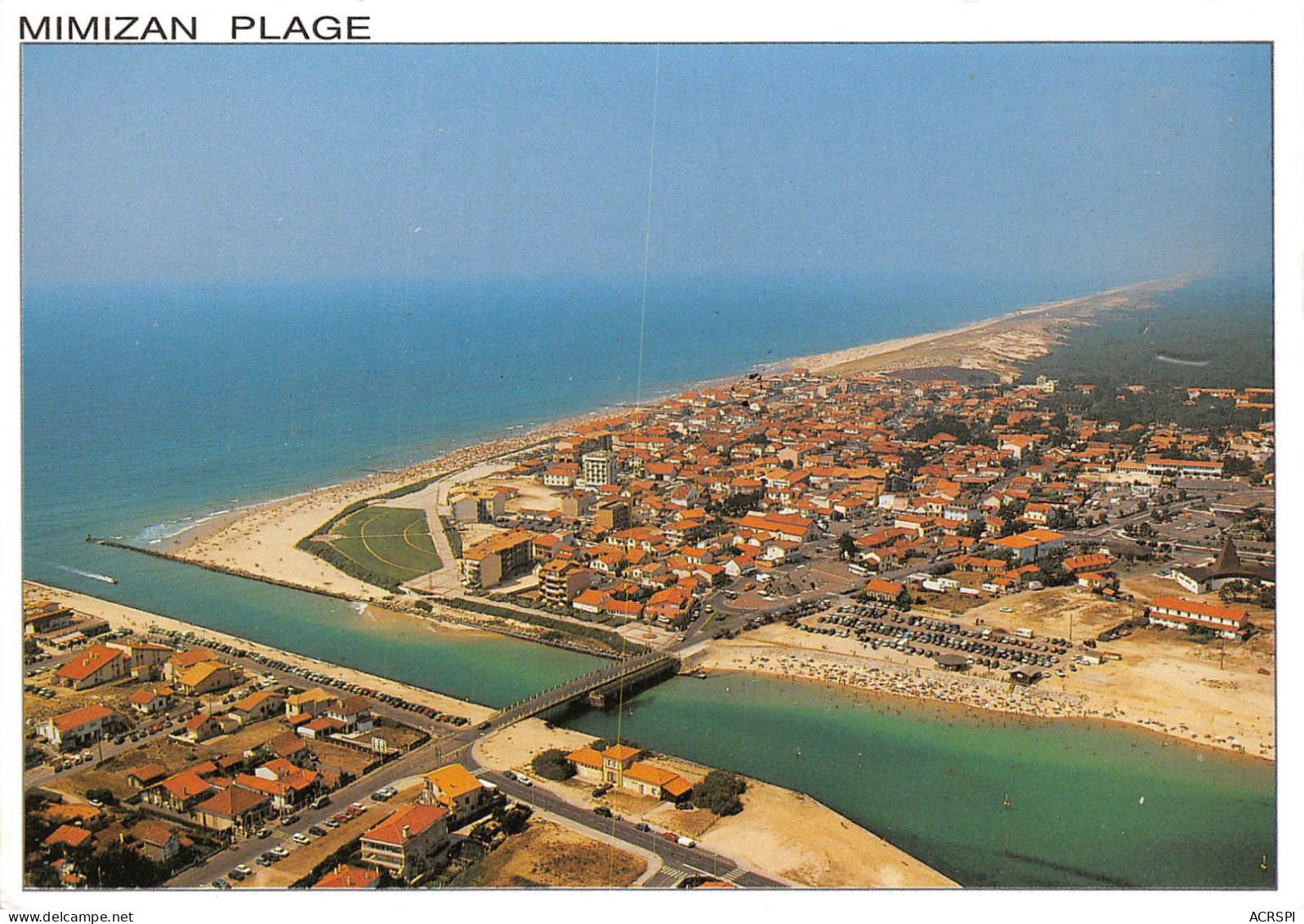 MIMIZAN PLAGE 11(scan Recto-verso) MA835 - Mimizan Plage