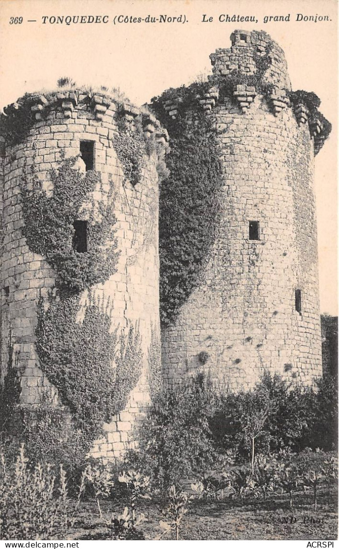 TONQUEDEC Le Chateau Grand Donjon 19(scan Recto-verso) MA864 - Tonquédec