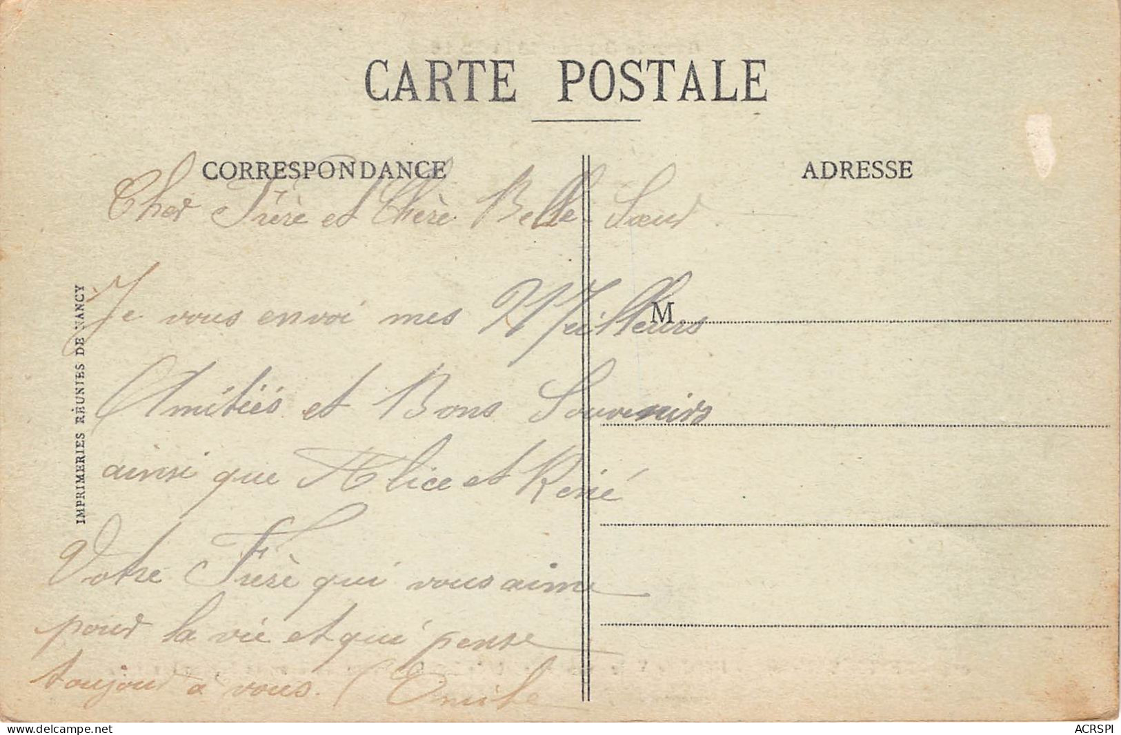 REVIGNY Hotel De Ville Avant Le Bombardement Du 6 Au 12 Septembre 1914 20(scan Recto-verso) MA860 - Revigny Sur Ornain