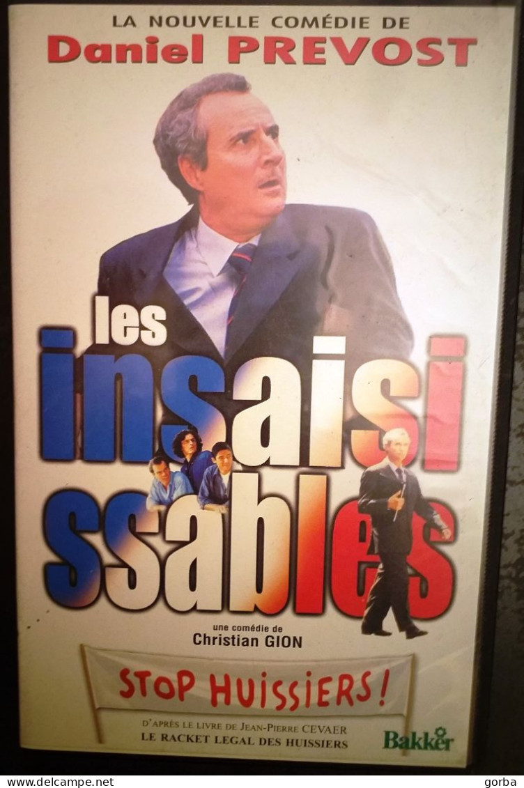 *Cassette K7 VHS - LES INSAISISSABLES De Christian Gion - Daniel Prévost - Komedie