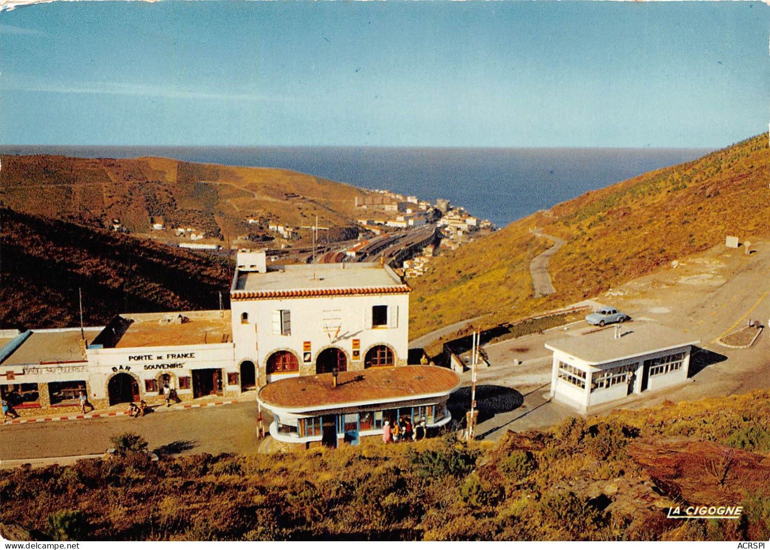 CERBERE Vue Generale Sur La Frontiere 20(scan Recto-verso) MA853 - Cerbere