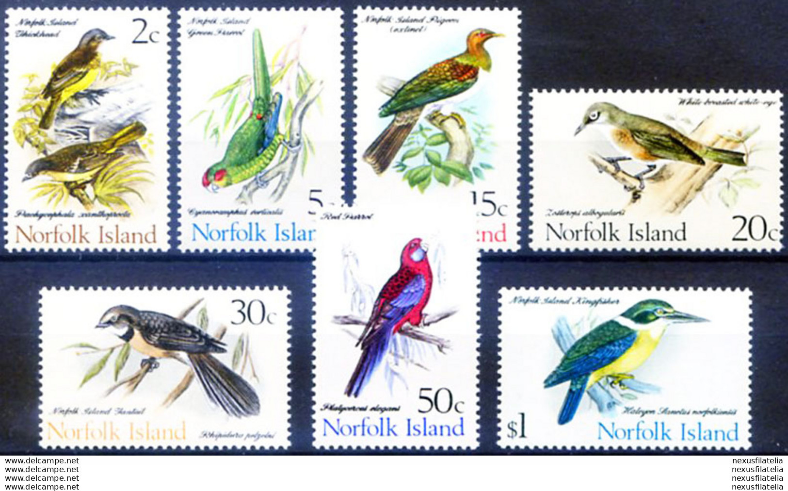 Fauna. Uccelli 1971. - Norfolk Island