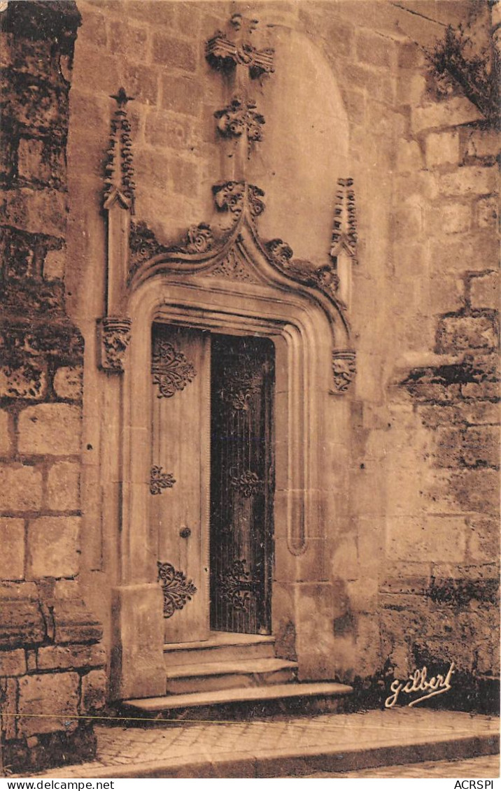 JARNAC Eglise St Pierre Jolie Porte Renaissance 10(scan Recto-verso) MA882 - Jarnac