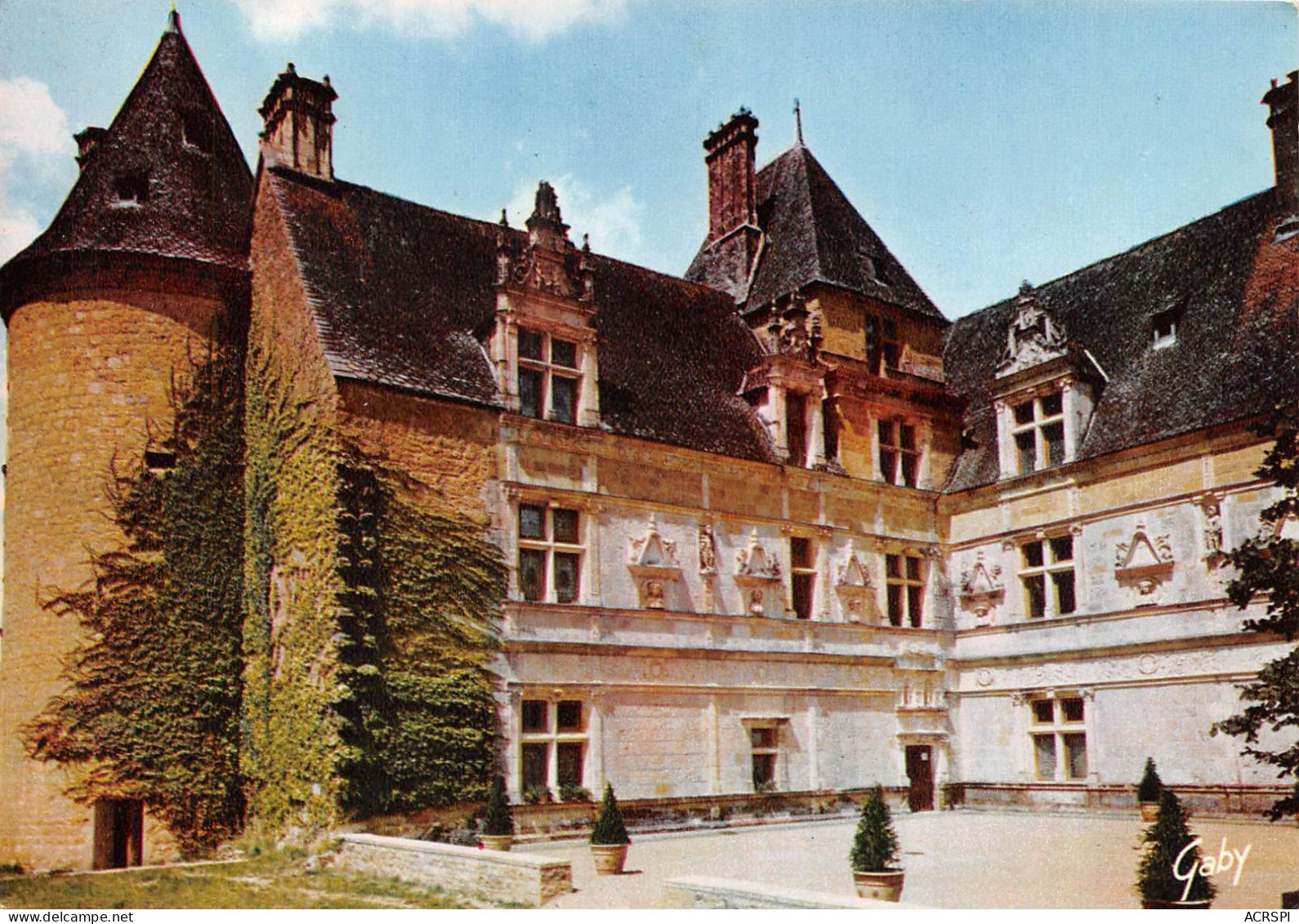 Chateau De Montal Pres De SAINT CERE JOyau De La Renaissance Cour D Honneur 24(scan Recto-verso) MA878 - Saint-Céré