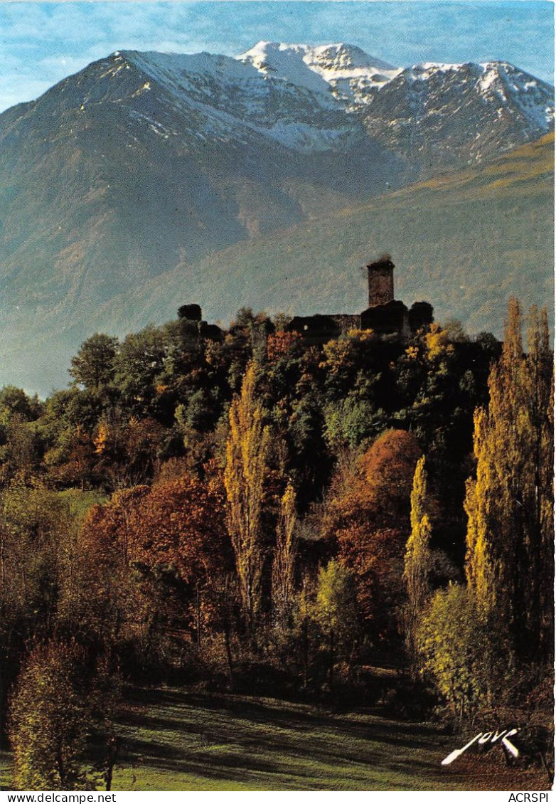 Environs D ARGELES Ruines Du Chateau De Beaucens XIIe Siecle Donjon Des Aigles 15(scan Recto-verso) MA876 - Argeles Gazost