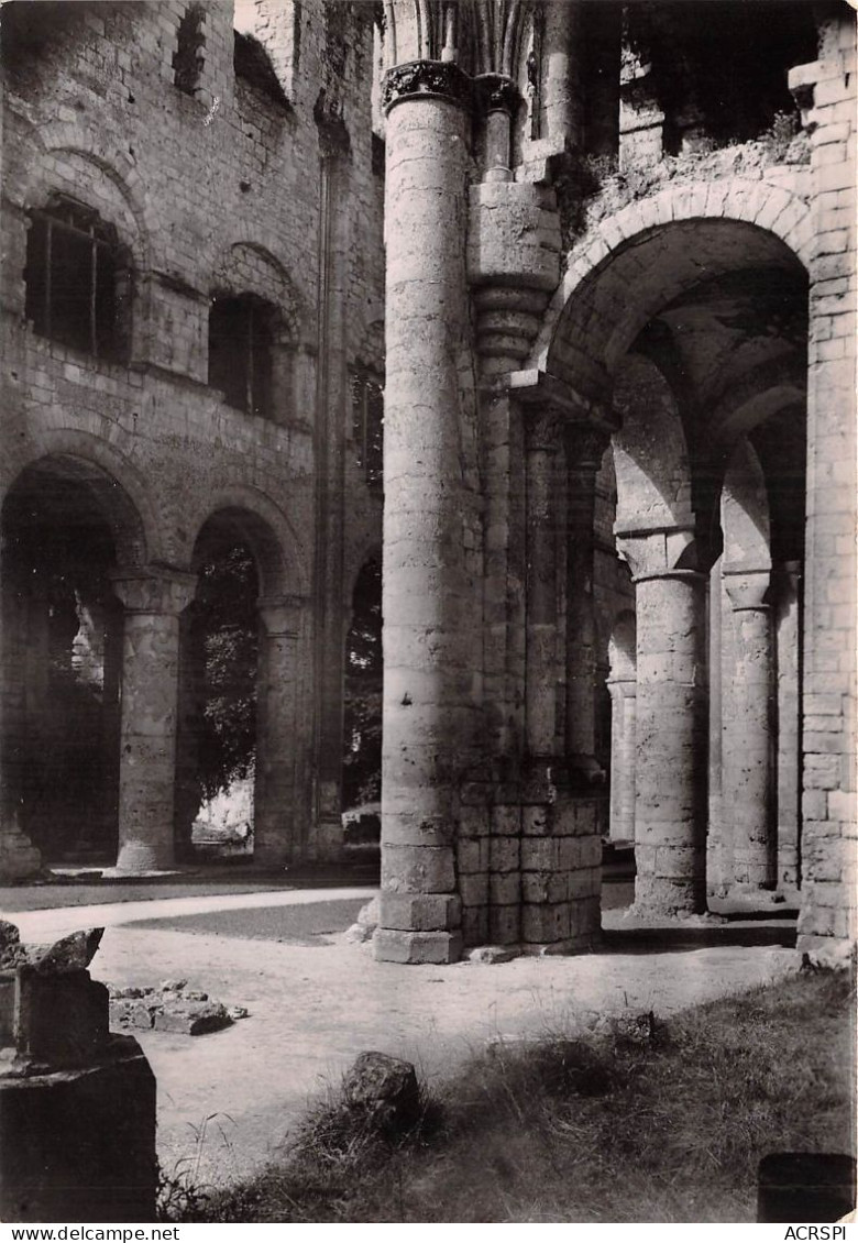 JUMIEGES  Ruines De L Abbaye Eglise Notre Dame XIe S Nef Et Bas Cote 8(scan Recto-verso) MA873 - Jumieges