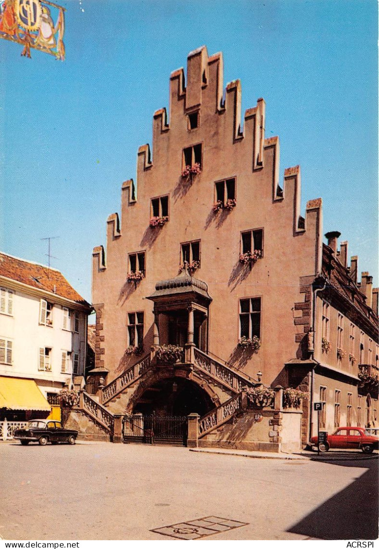 SELESTAT L Ancien Arsenal Sainte Barbe Dont La Facade Est Surmontee D Un Immense Pignon 16(scan Recto-verso) MA872 - Selestat