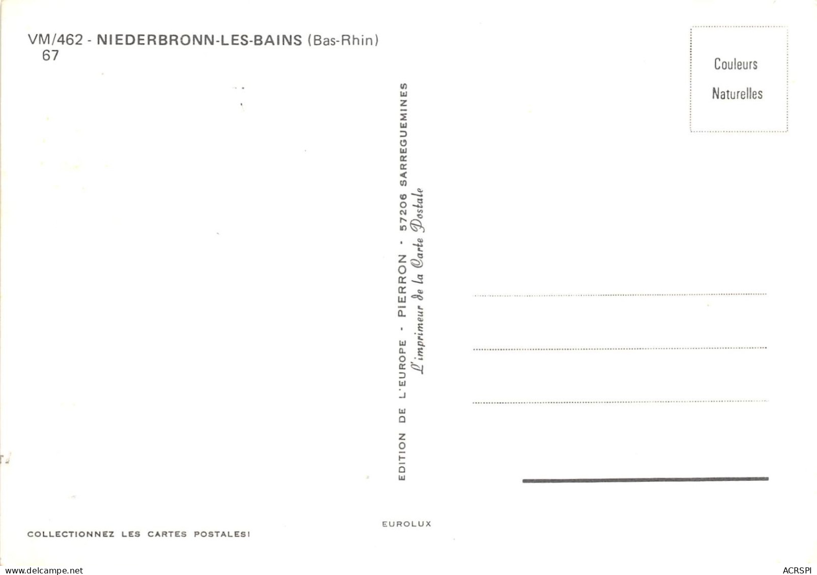 NIEDERBRONN LES BAINS 23(scan Recto-verso) MA872 - Niederbronn Les Bains