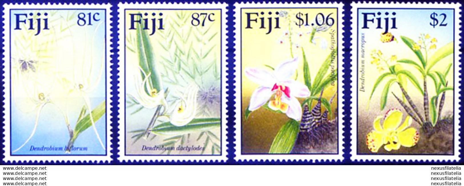 Flora. Orchidee 1997. - Fiji (1970-...)