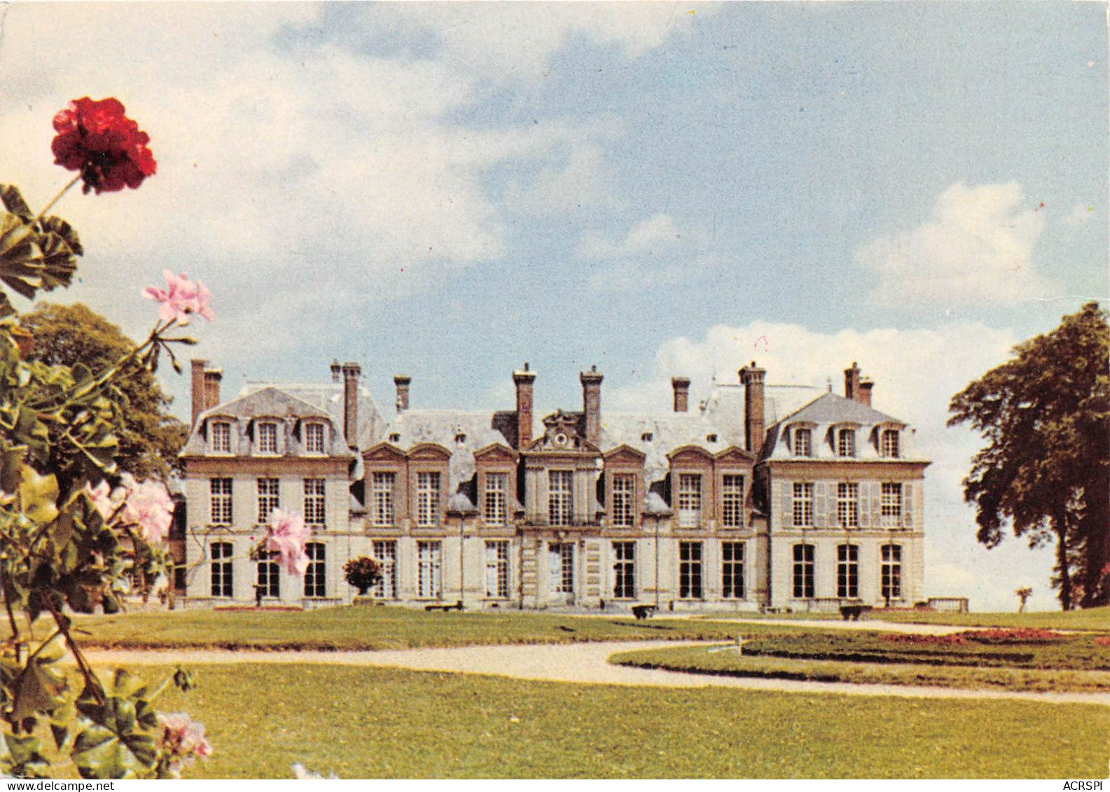 Chateau De THOIRY En Yvelines Construit En 1564 Sur Metres De Delorme Jardins A La Francaise  20(scan Recto-verso) MA895 - Thoiry