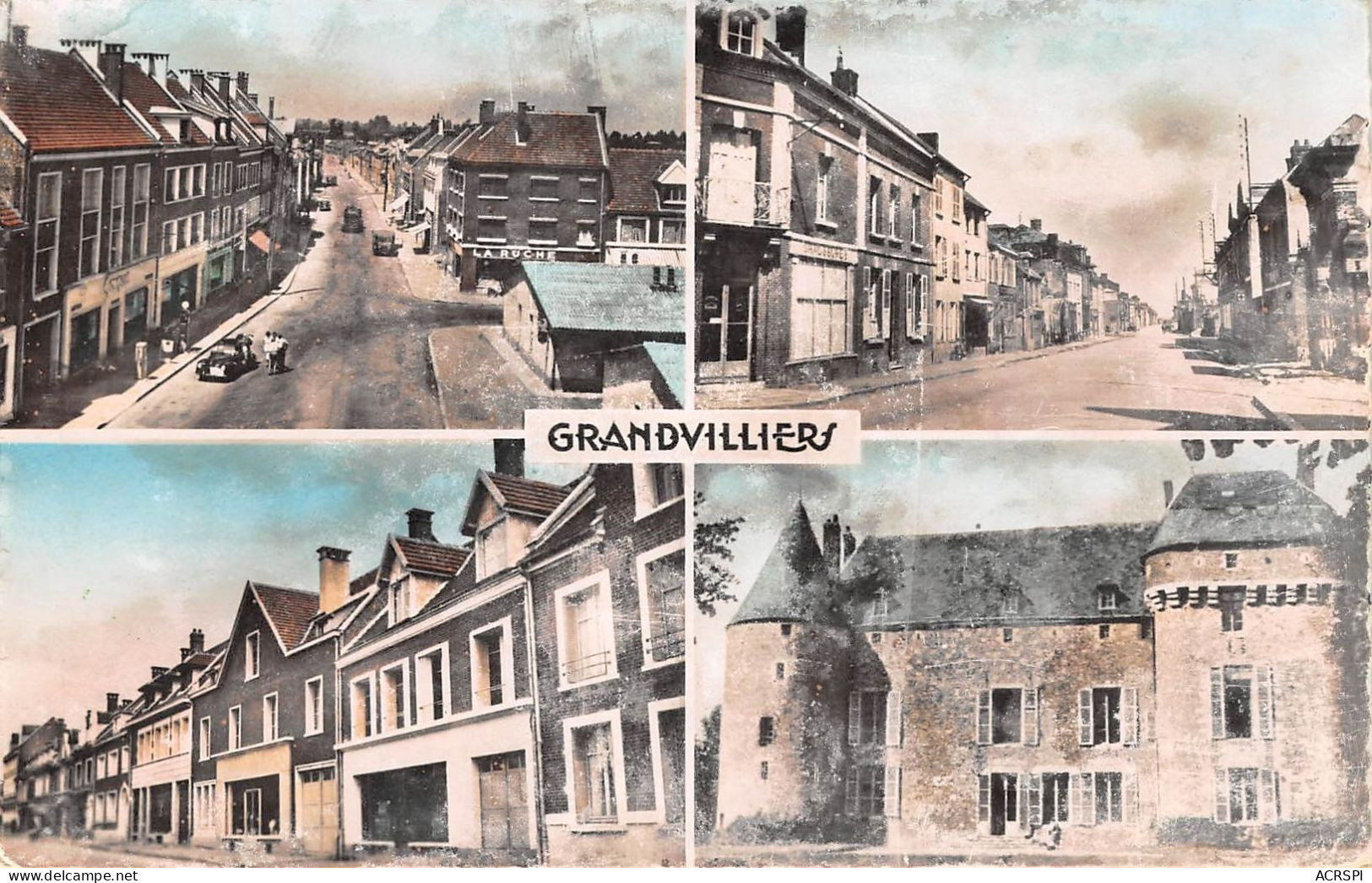 GRANDVILLIERS 15(scan Recto-verso) MA889 - Grandvilliers