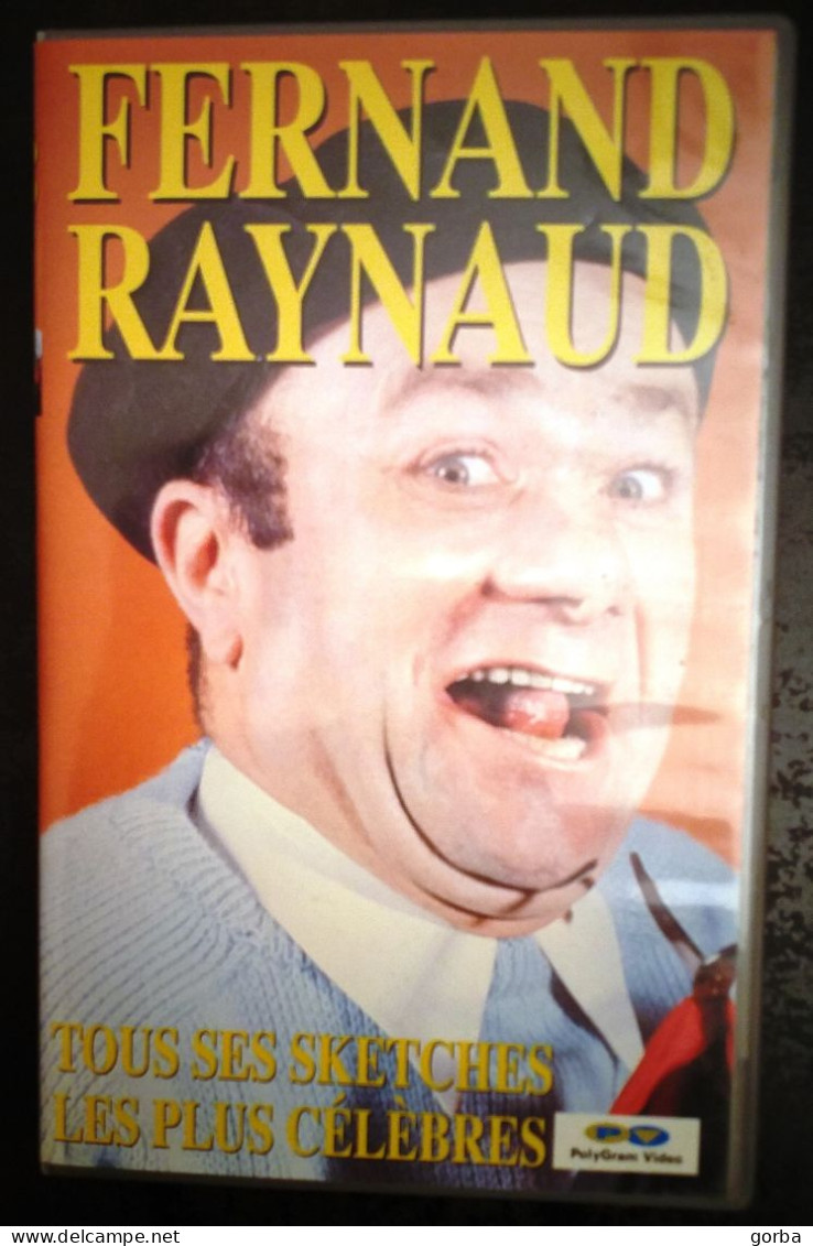 *Cassette K7 VHS - LES 14 SKETCHES Les Plus Célèbres De Fernand Raynaud - Komedie