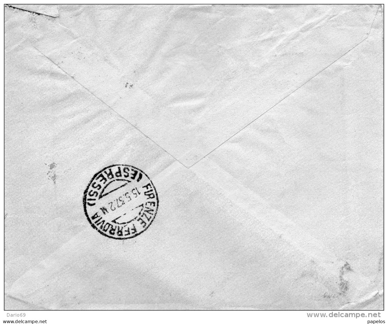 1937 LETTERA  ESPRESSA CON ANNULLO LIVORNO - Poste Exprèsse