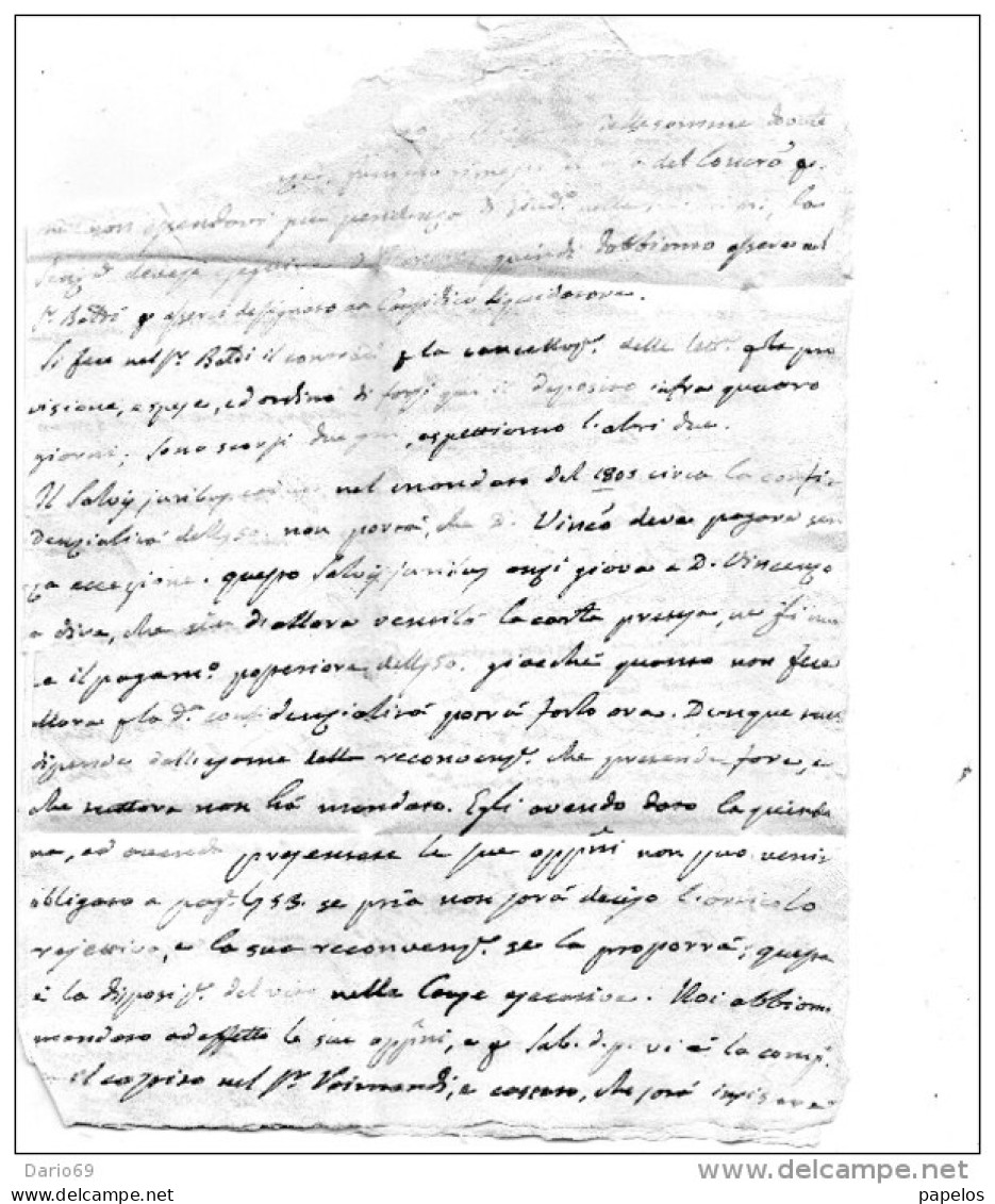 1814 LETTERA - ...-1850 Préphilatélie