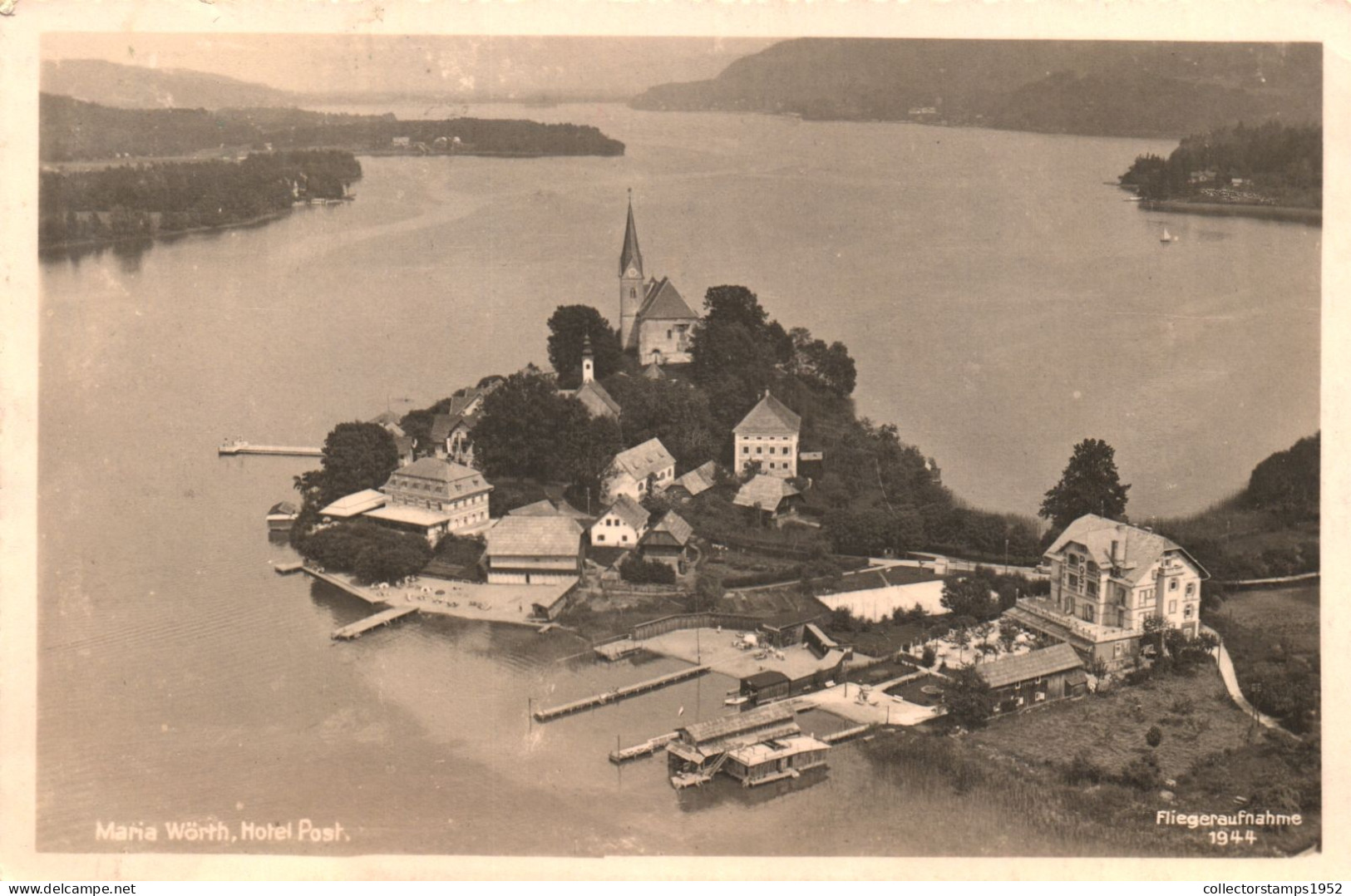 MARIA WORTH, CARINTHIA, ARCHITECTURE, HOTEL, AUSTRIA, POSTCARD - Maria Wörth