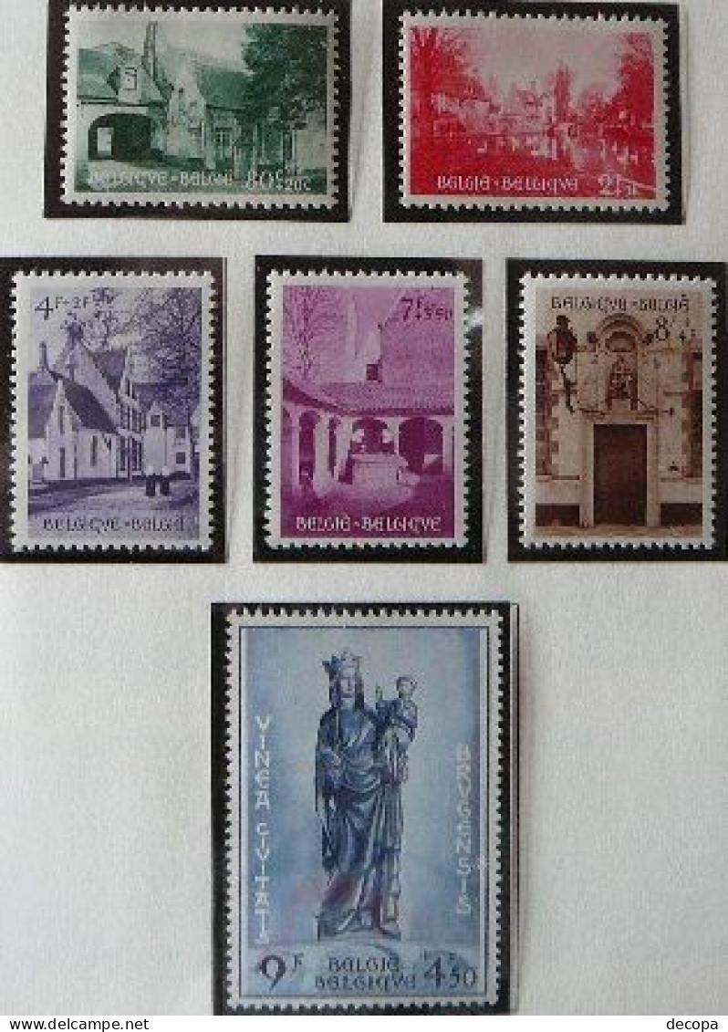 (dcbpf-349)  Béguinage De Bruges - Begijnhof Brugge  OBP  946-51    MNH - Unused Stamps