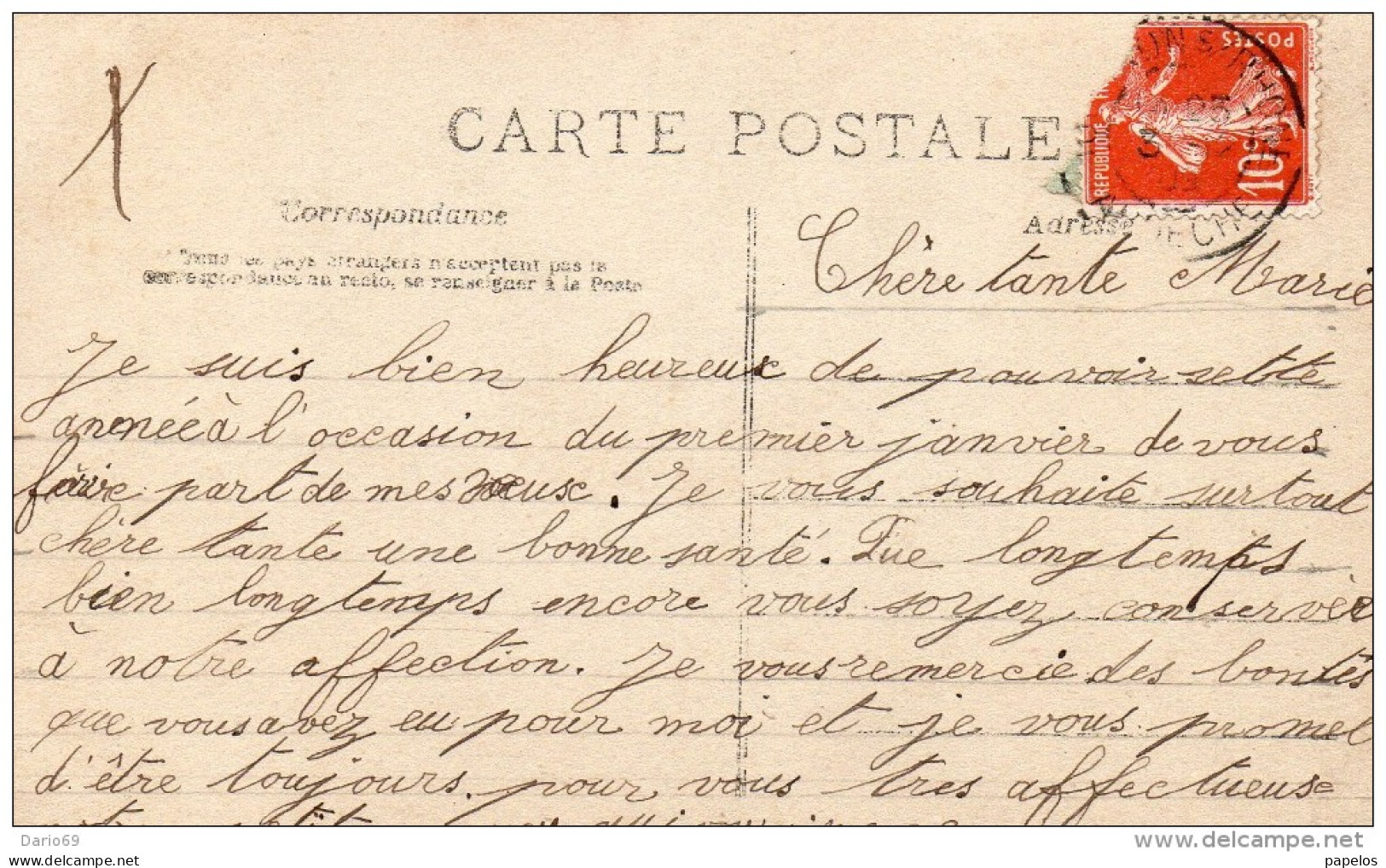 1909  CARTOLINA - Autres & Non Classés