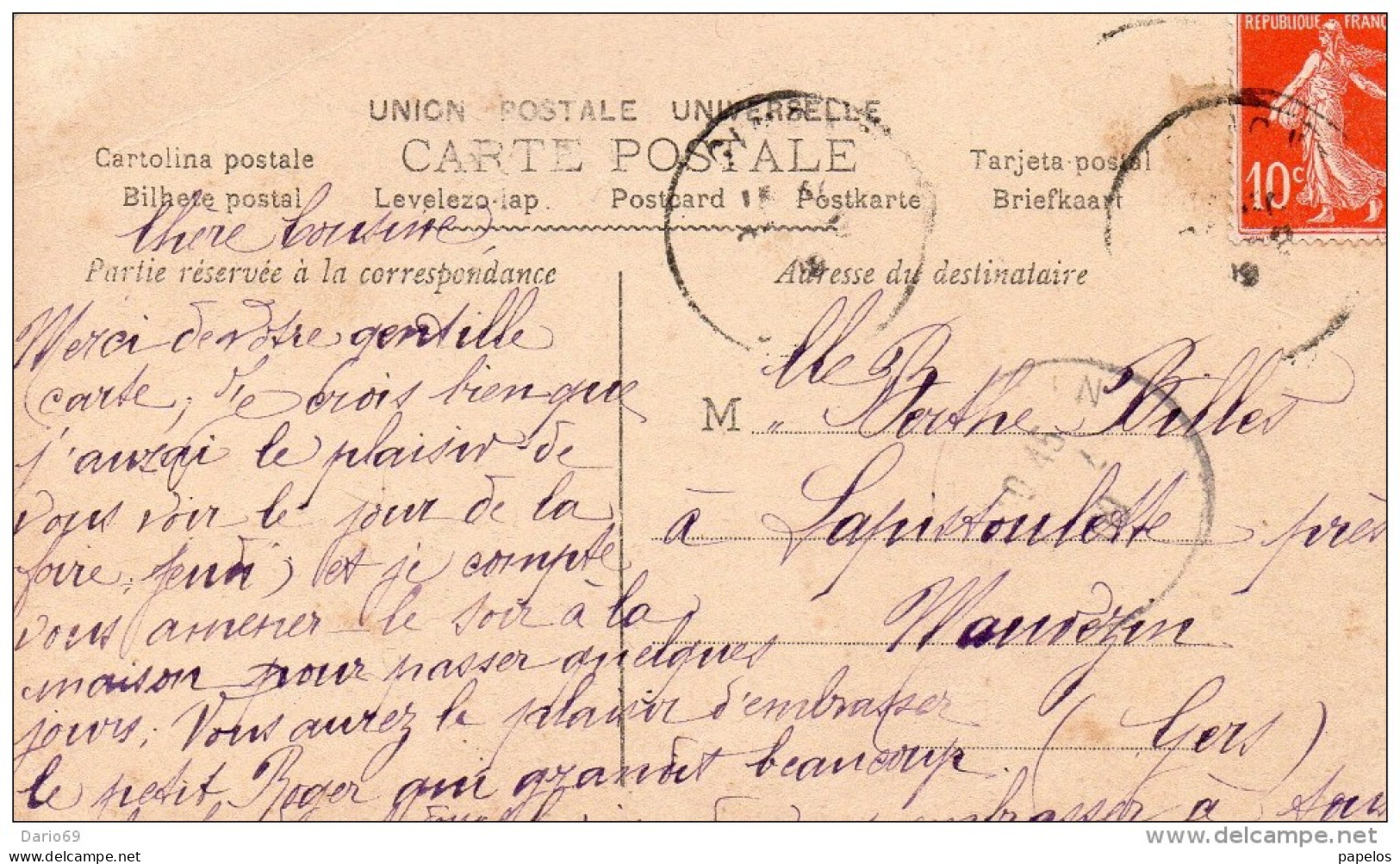 1906  CARTOLINA - Otros & Sin Clasificación