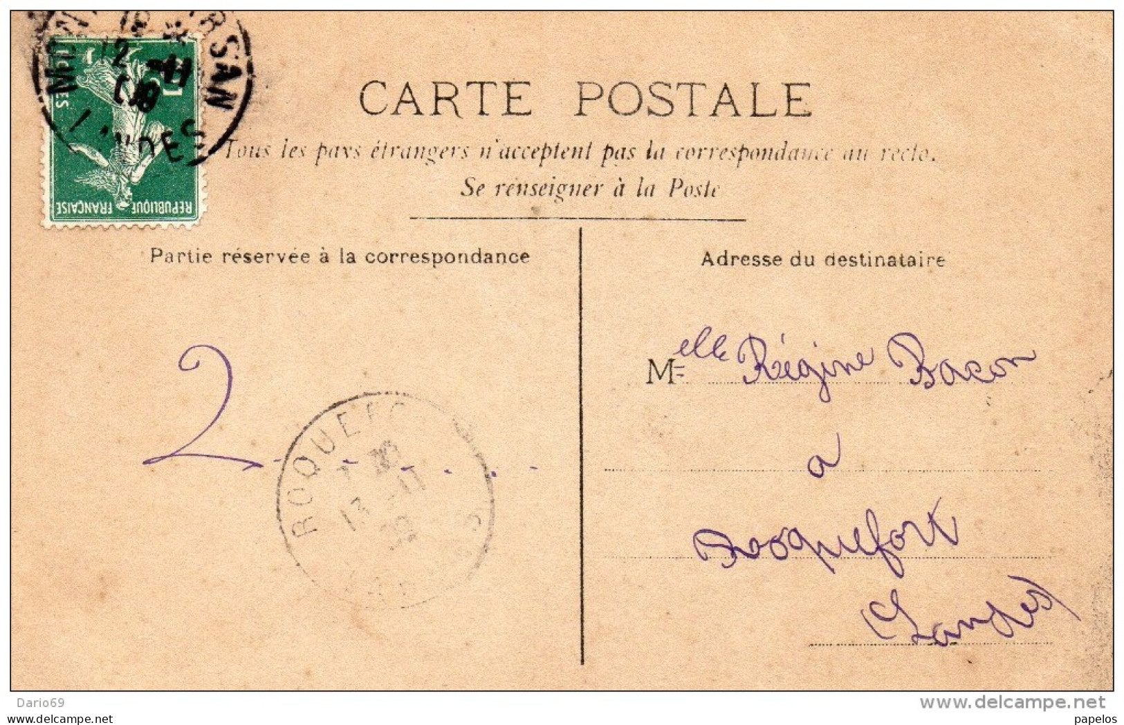 1909  CARTOLINA - Autres & Non Classés