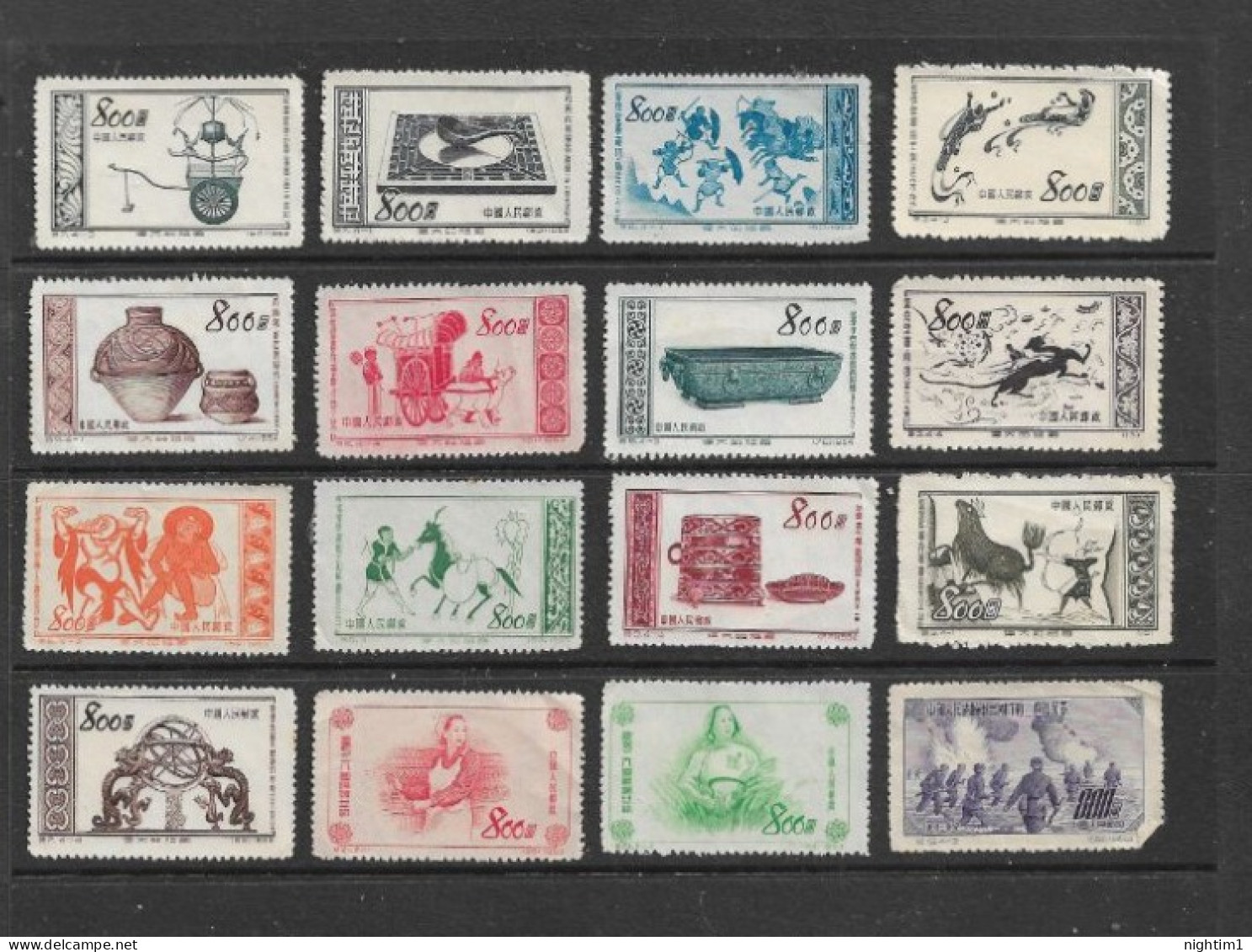 CHINA COLLECTION. VARIOUS COMMEMORATIVES. - Oblitérés