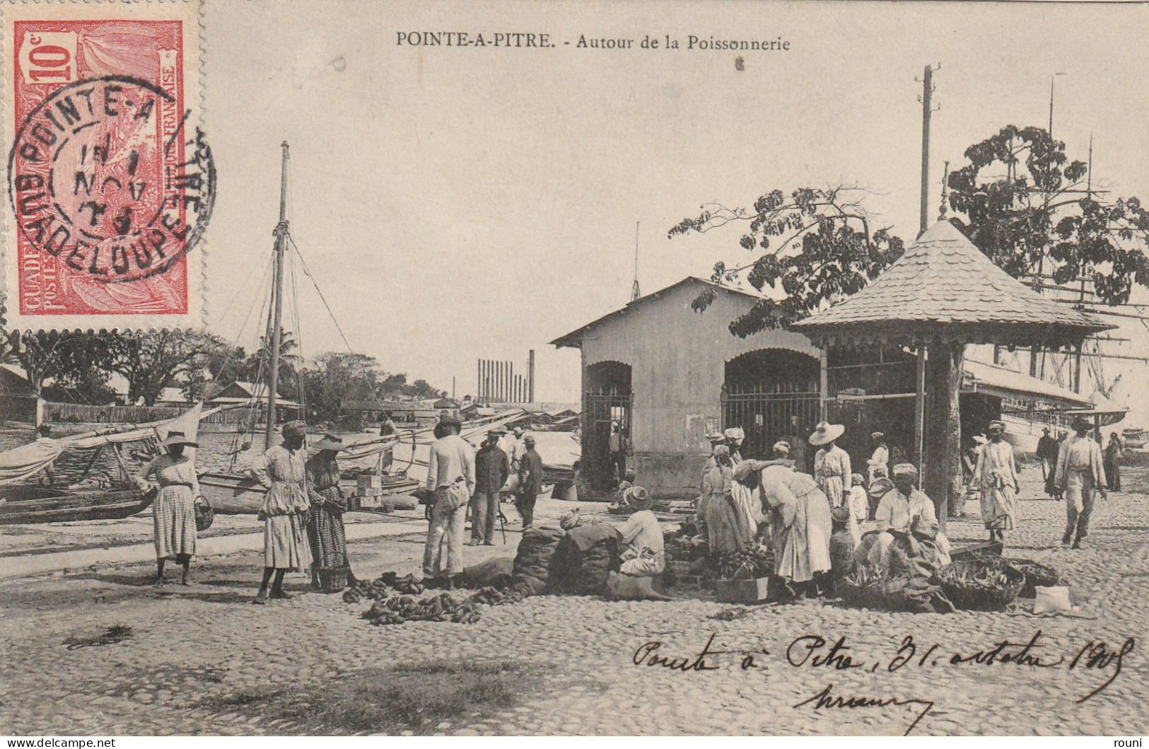 Autour De La Poissonnerie  - Animation - Pointe A Pitre