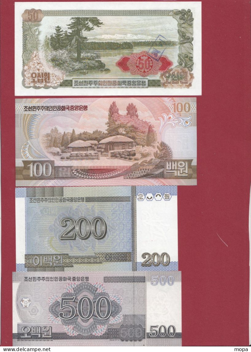 Corée Du Nord 14 Billets  En UNC - Korea (Nord-)