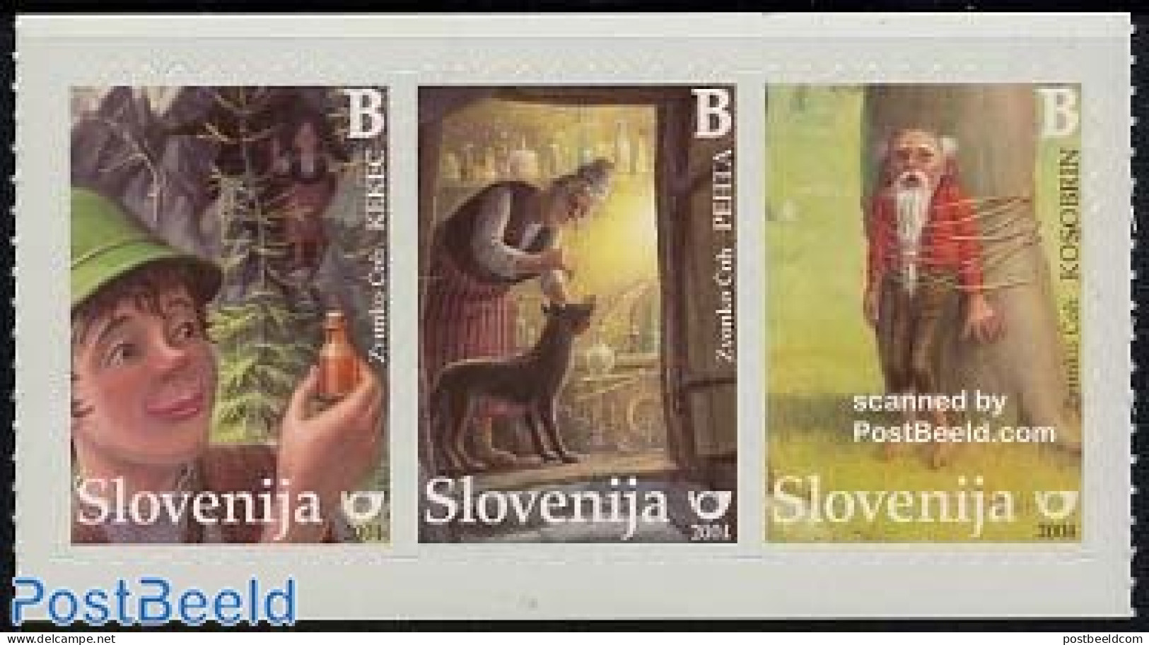 Slovenia 2004 Children Books 3v S-a, Mint NH, Nature - Dogs - Art - Children's Books Illustrations - Slowenien