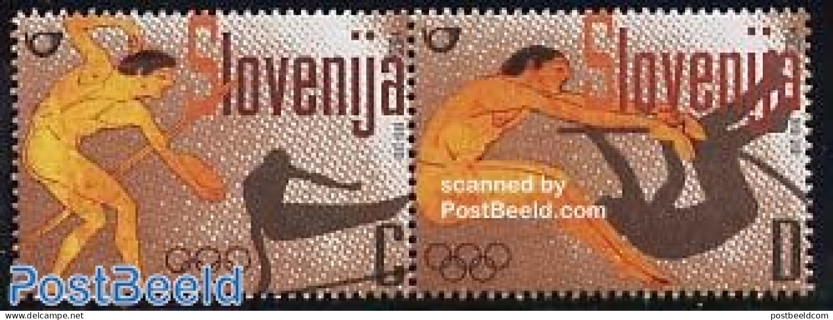 Slovenia 2004 Olympic Games Athens 2v [:], Mint NH, Sport - Olympic Games - Slowenien