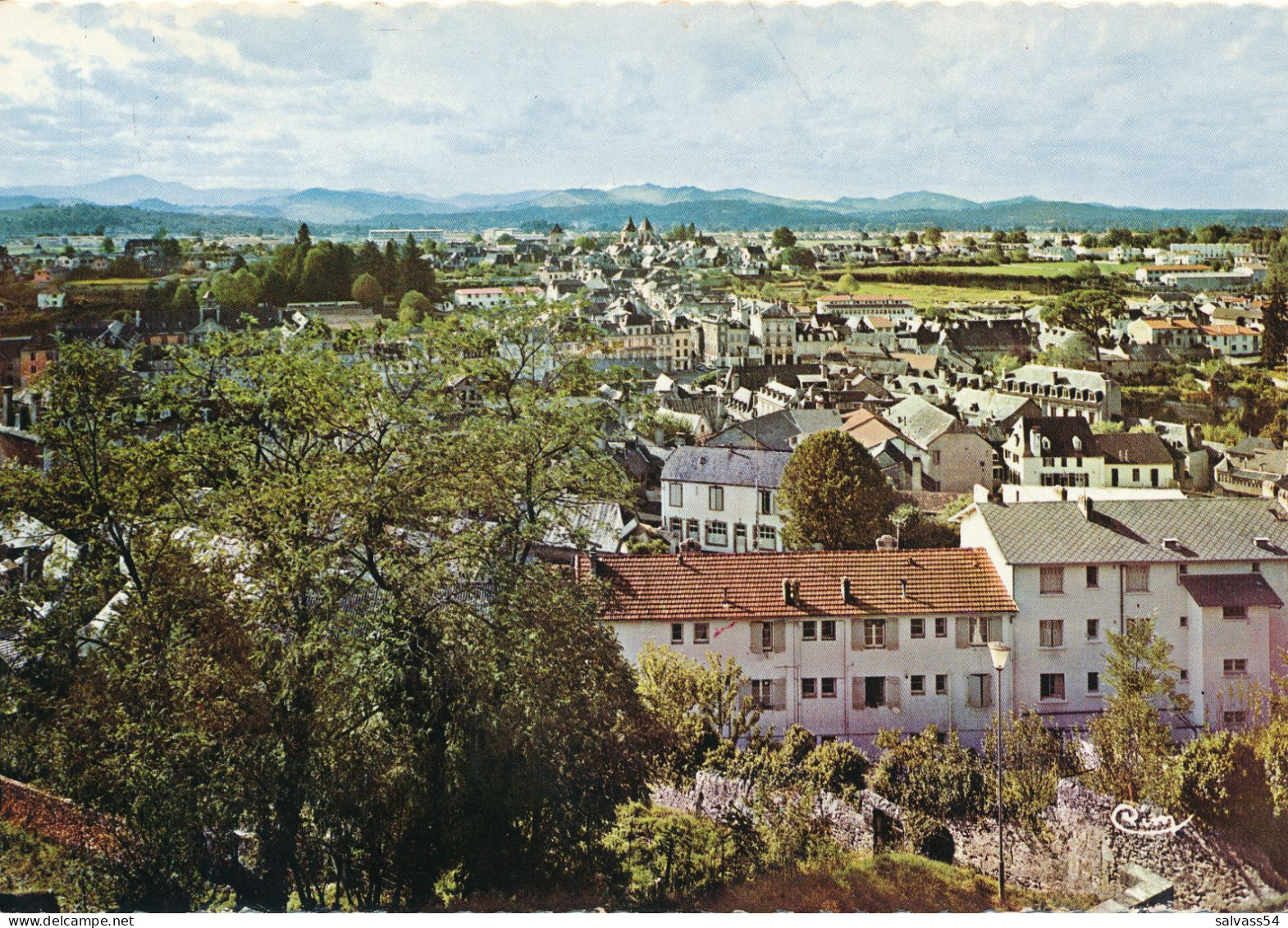 64) OLORON-STE-MARIE : Vue Générale - Pondeihl - Le Nouveau Lycée (1971) - Oloron Sainte Marie