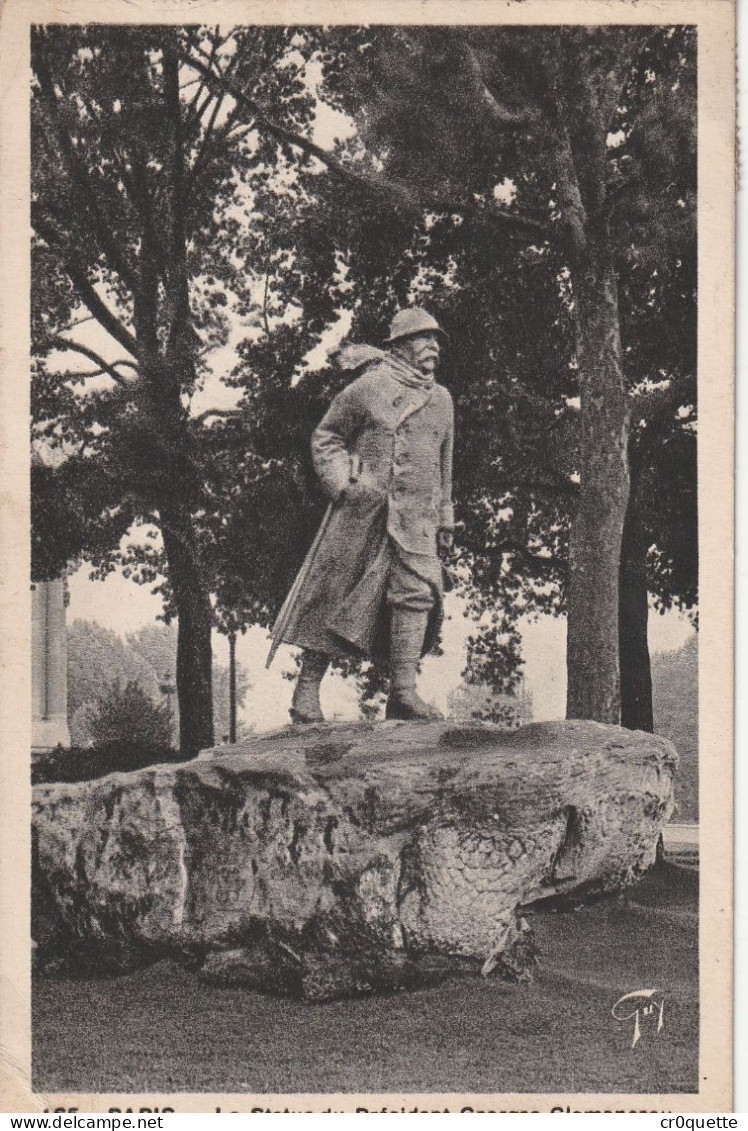 # THEME - CELEBRITES / CLEMENCEAU à 75000 PARIS - Politicians & Soldiers