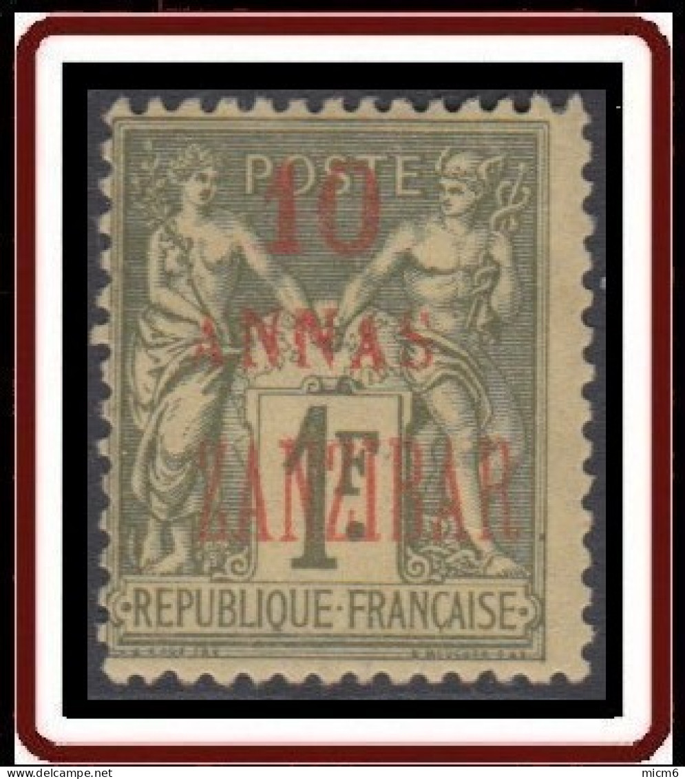 Zanzibar Bureau Français - N° 29 (YT) N° 45 (AM) Neuf *. - Unused Stamps