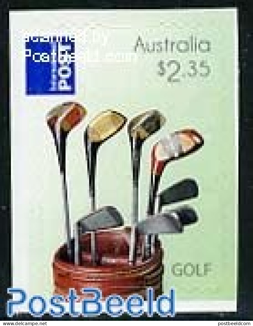 Australia 2011 Golf Sport, Caddy 1v S-a, Mint NH, Sport - Golf - Sport (other And Mixed) - Neufs