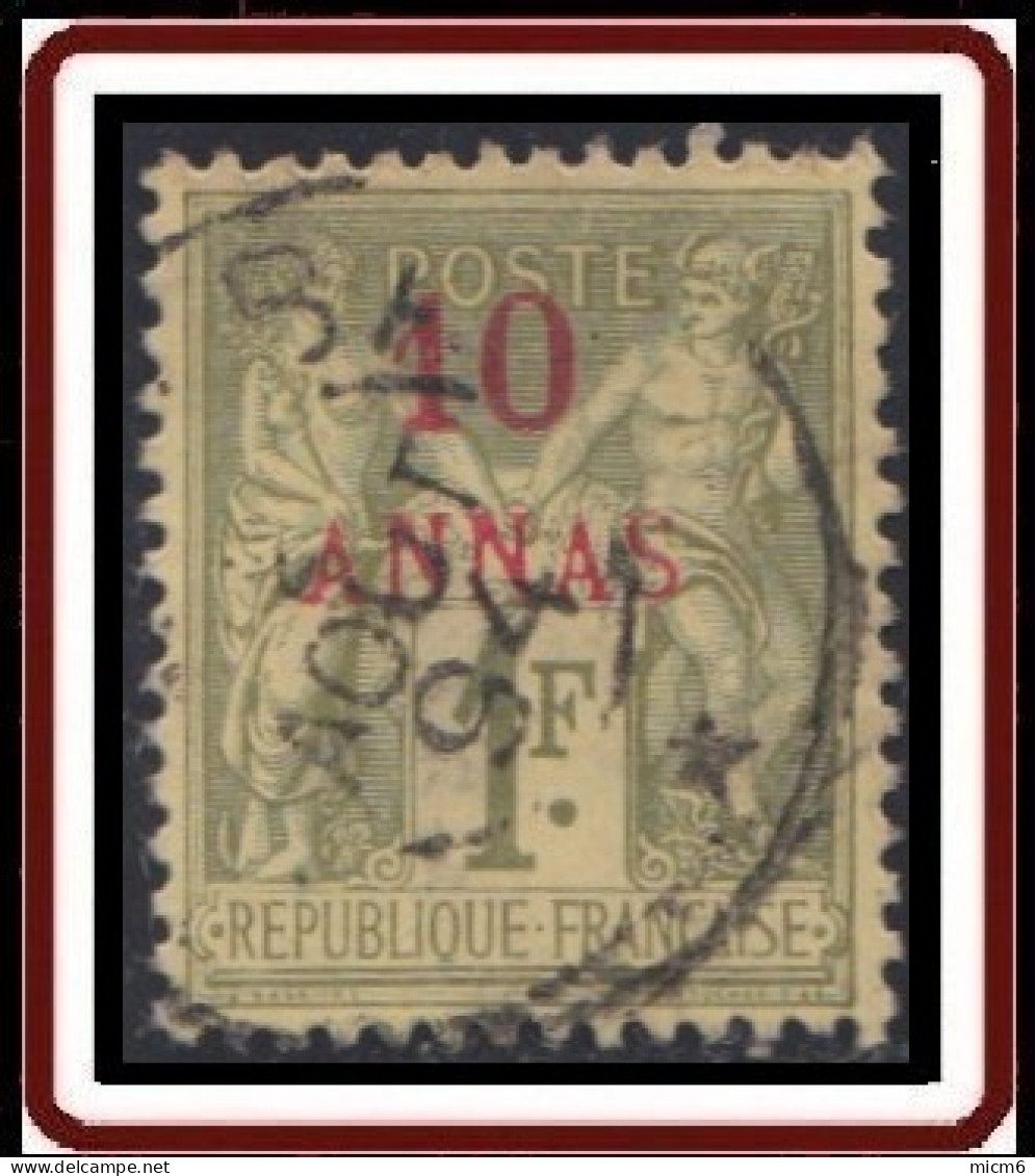 Zanzibar Bureau Français - N° 10 (YT) N° 5 (AM) Oblitéré. - Used Stamps