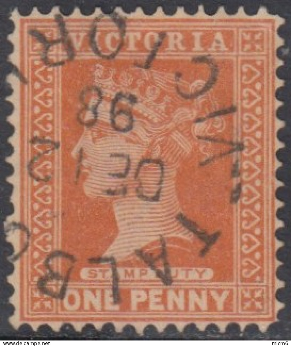 Victoria / Victoria - N° 101 (YT) Oblitéré De Talbot. - Used Stamps