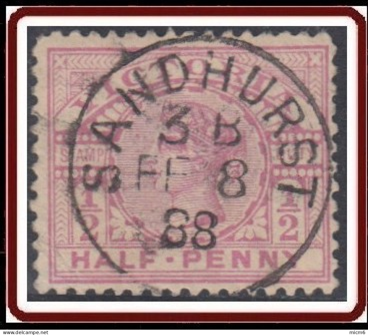 Victoria / Victoria - N° 95 (YT) Oblitéré De Sandhurst. - Used Stamps