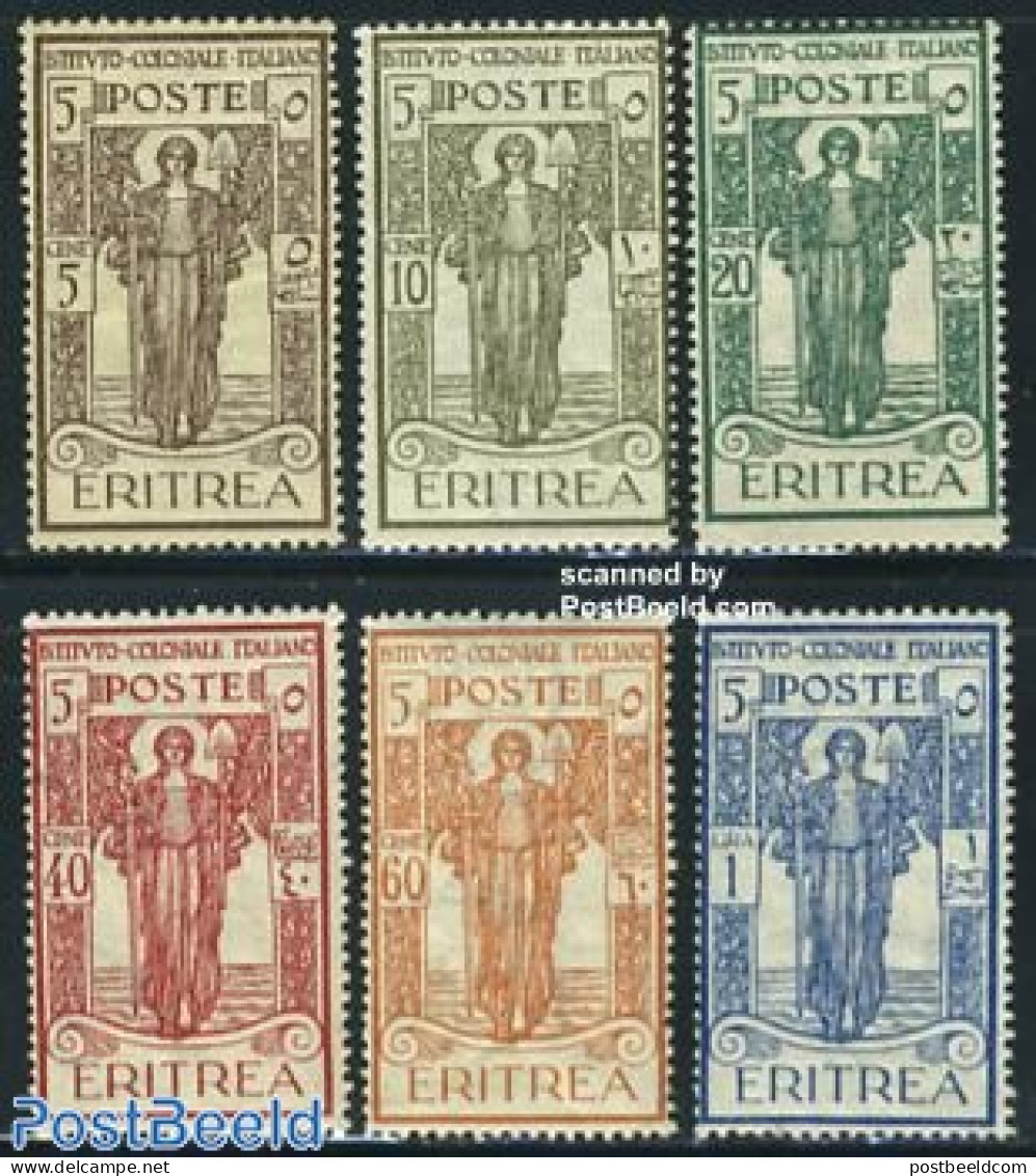 Eritrea 1926 Colonial Institute 6v, Mint NH, Religion - Religion - Erythrée