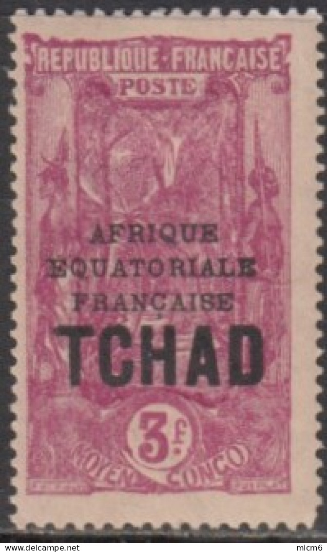 Tchad - N° 55 (YT)  N° 55 (AM) Neuf *. - Nuovi