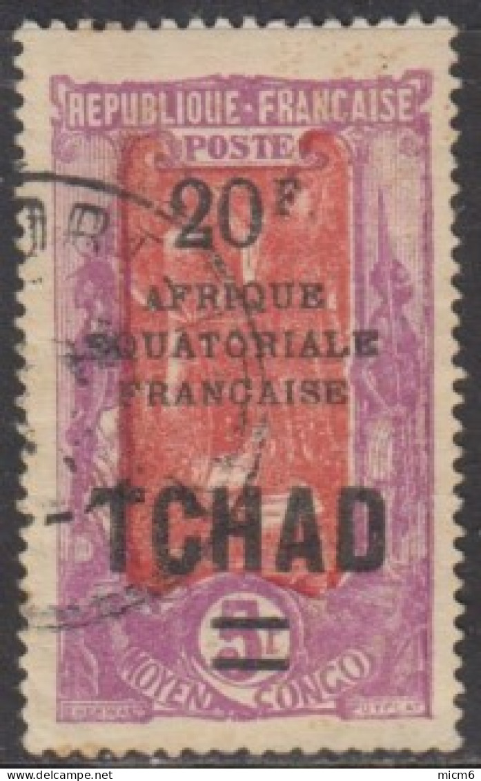 Tchad - N° 52 (YT)  N° 44 (AM) Oblitéré. - Used Stamps