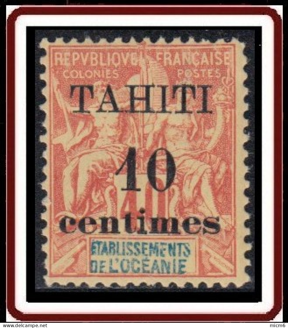 Tahiti - N° 32 (YT) N° 20 (AM) Type I Neuf *. - Neufs