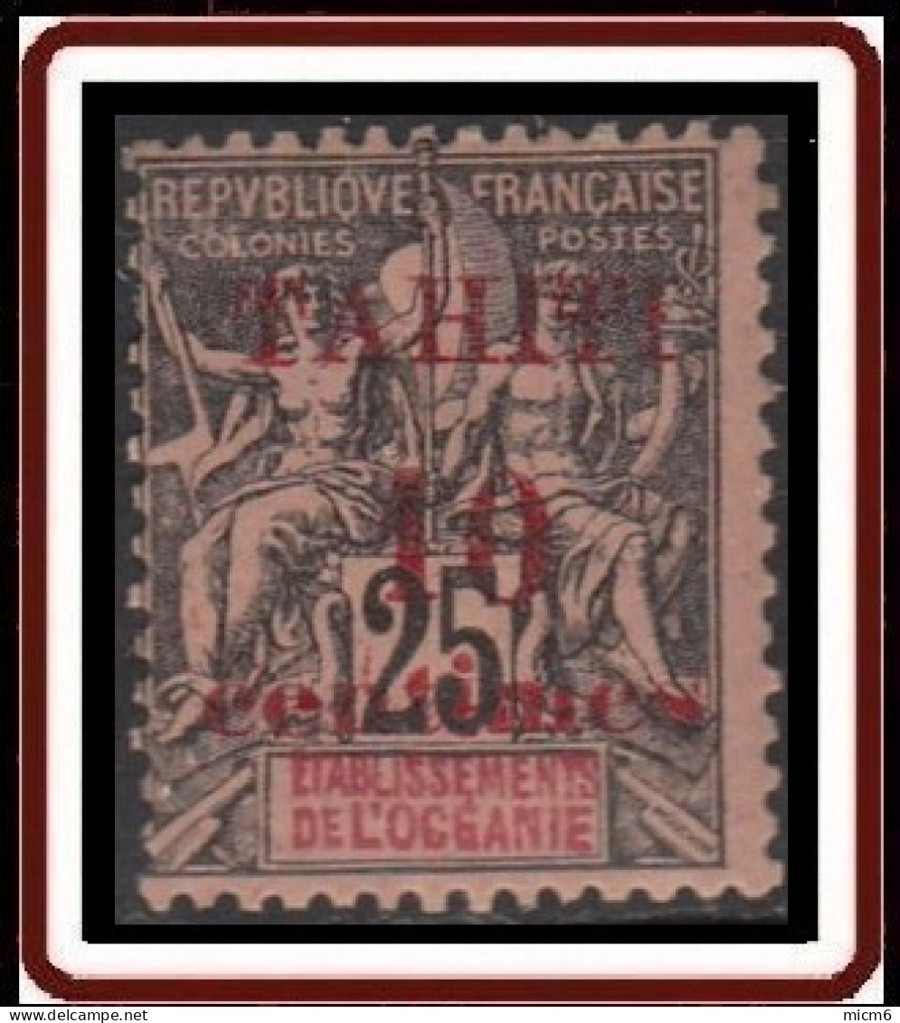 Tahiti - N° 31 (YT) N° 19 (AM) Type II Neuf **. - Ungebraucht