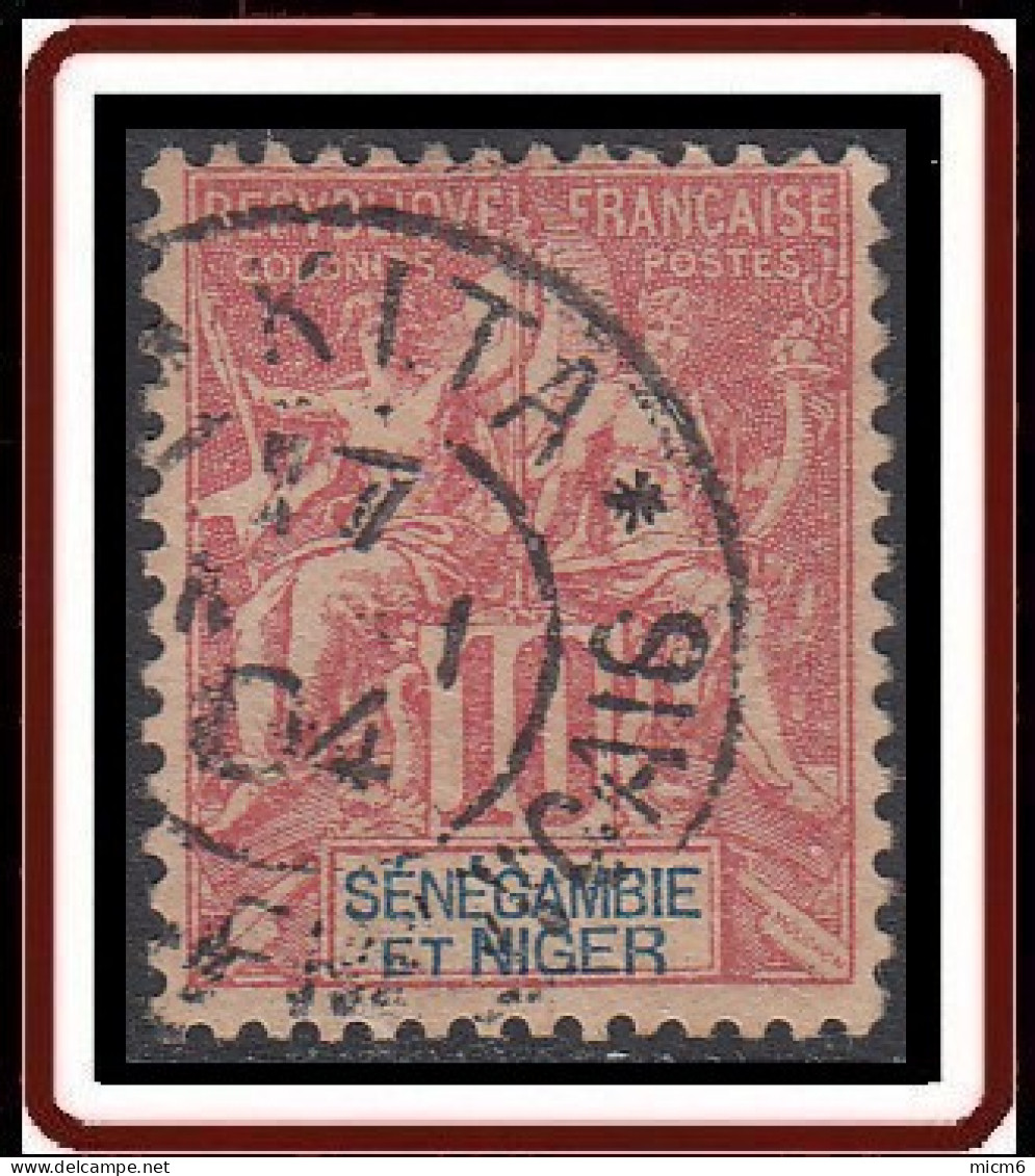 Sénégambie Et Niger - N° 05 (YT) N° 5 (AM) Oblitéré De Kita (1904). - Usados